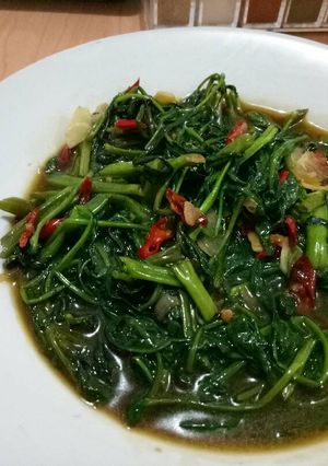 Foto resep Cah kangkung saus tiram
