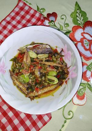 Foto resep Sambal Ikan Asin Pete