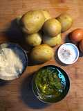 Potato Cake with Pesto