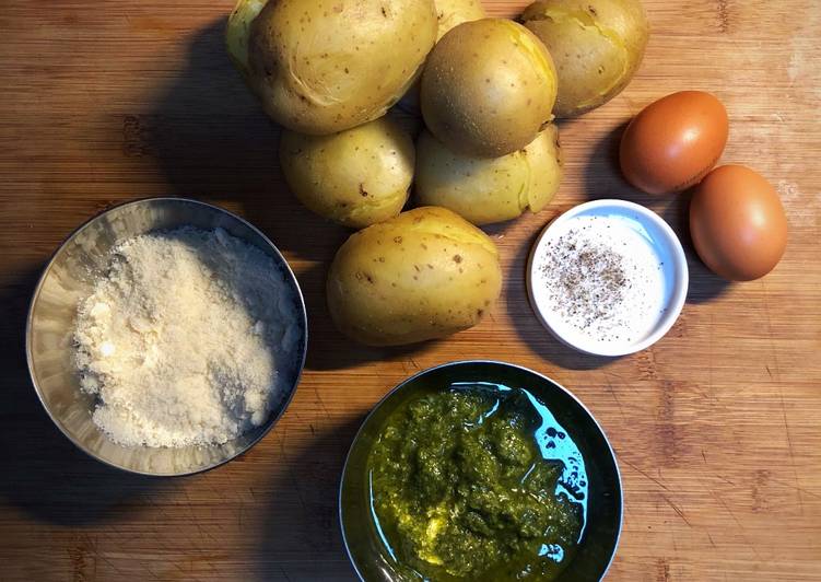 Recetta di Veloce Torta di patate al pesto