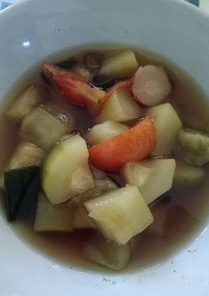 Foto resep Sayur bening zukini