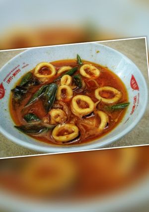 Foto resep Sotong kuah merah