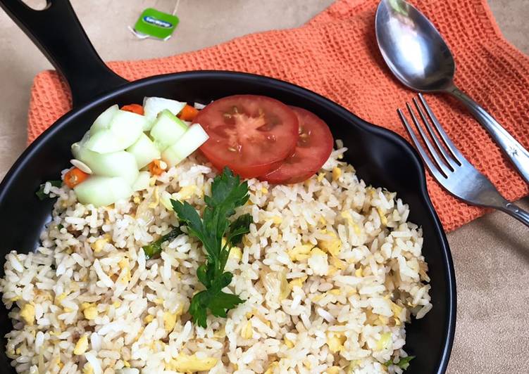 {Cara Membuat 01. Nasi goreng ala chinesee resto Untuk Pemula