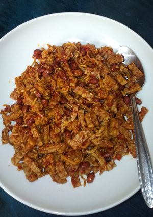 Foto resep Sambal Tempe Teri Kacang