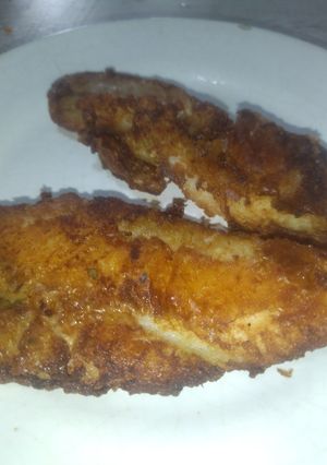 Una foto de Pescado rebozado en cerveza 🐟🍺