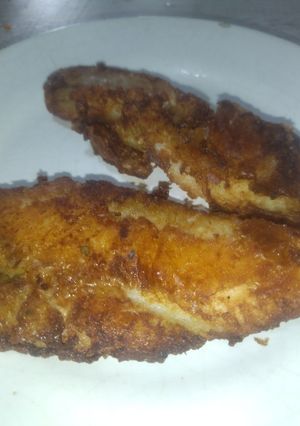 Una foto de Pescado rebozado en cerveza 🐟🍺