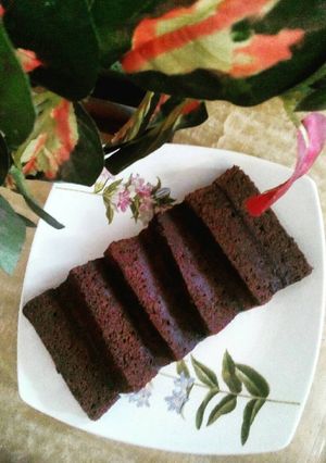 Foto resep Chocolate Almond Cake 🍰🍫