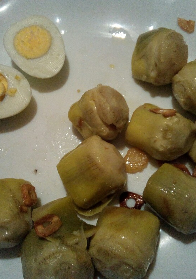 Una foto de Alcachofas con ajito