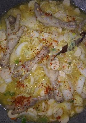 Foto resep Seblak ceker campur
