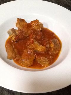 Una foto de Costillas de cerdo con pimiento