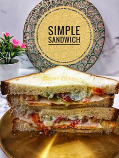 Foto resep Simple Sandwich