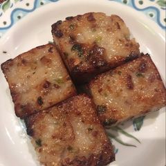 A picture of Chinese Turnip Cake (Lo Bak Go).
