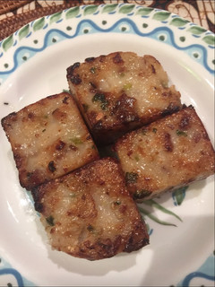 A picture of Chinese Turnip Cake (Lo Bak Go).