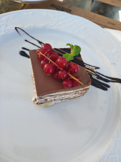 Una foto de Tiramisú de chocolate