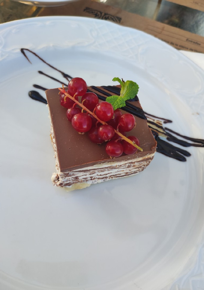 Una foto de Tiramisú de chocolate