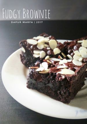Foto resep Fudgy Brownie ala Erlina Lim