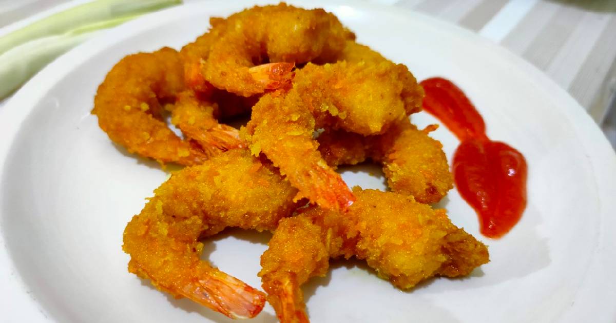 776 resep udang goreng tepung crispy enak dan sederhana 