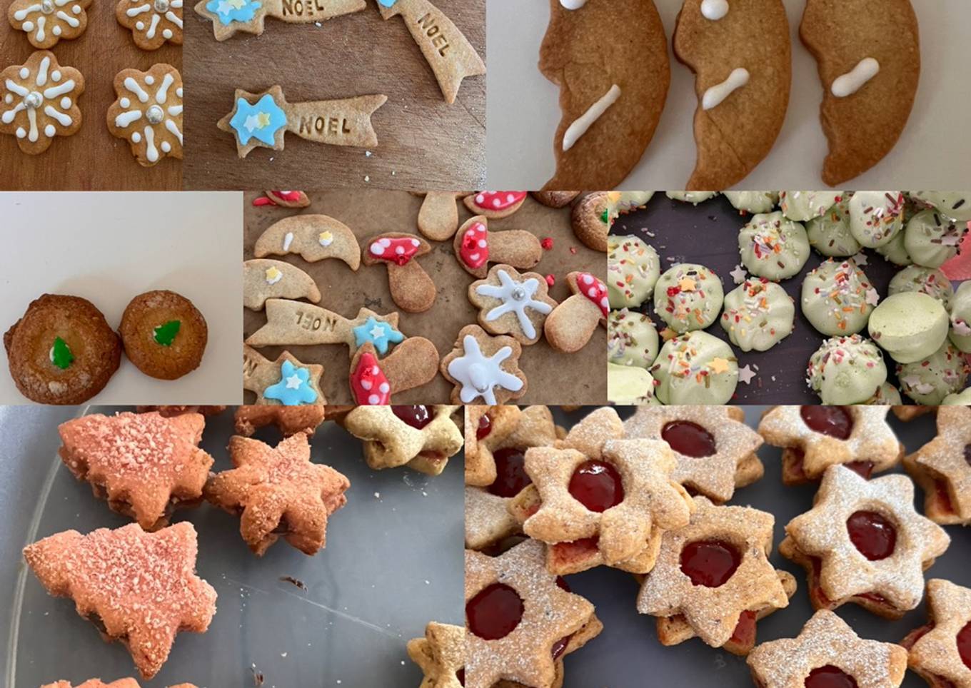 Petits fours pour noël