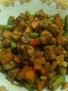 Foto resep Tumis tempe wortel buncis