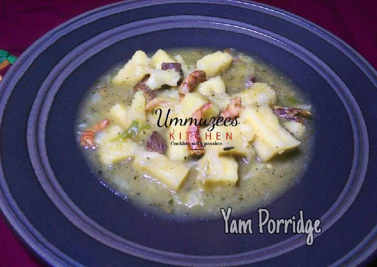 Simple Way to Prepare Quick Yam porridge | Satisfyingrecipe.web.app