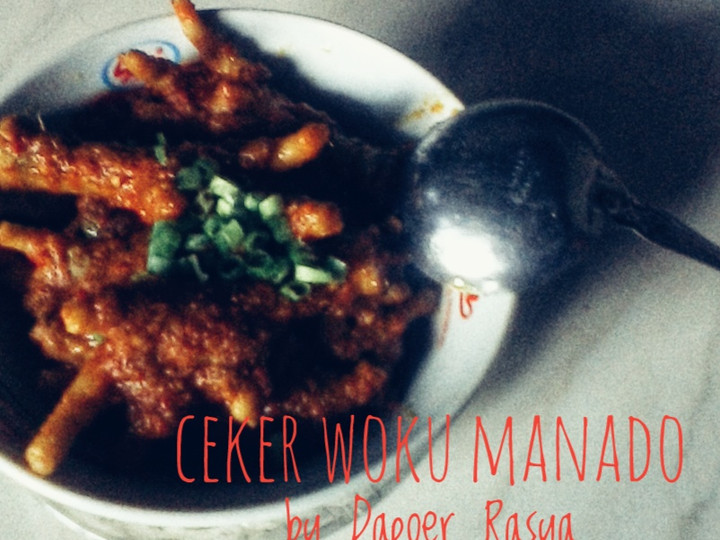Bagaimana Menyiapkan Ceker Woku Manado yang Enak