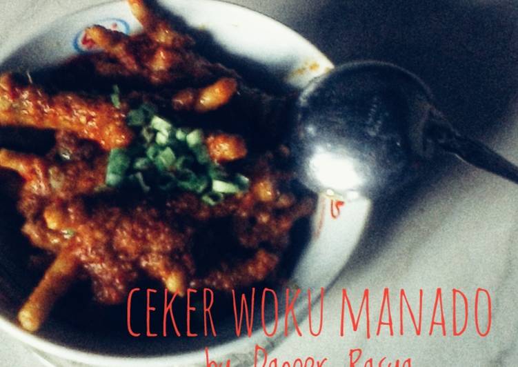 Ceker Woku Manado