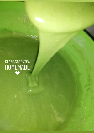 Foto resep GLAZE GREENTEA *TopingDonat