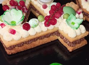Foto di Crema stabilizzata per cream Tart
