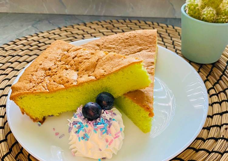 Chiffon Pandan Cake ala Eonni Ivy