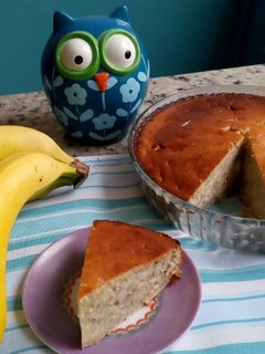 Una foto de Pastel de Banano Fácil