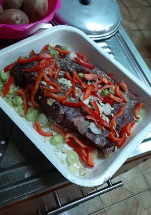 Una foto de Carne al horno