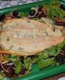 Trucha con ensalada de hinojos