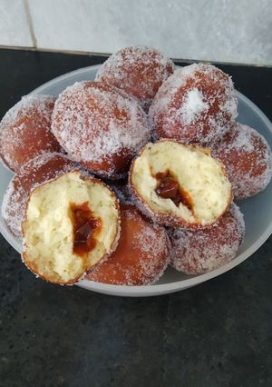Una foto de Bollos fritos