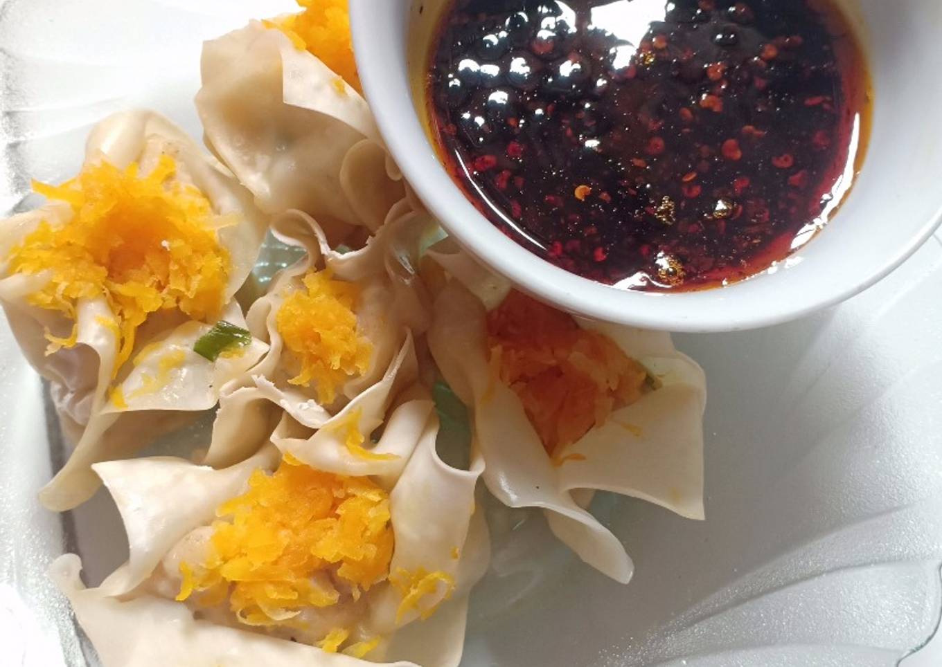 Dimsum ayam + sambal