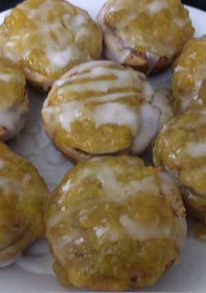 A picture of Peach Pie Cups.