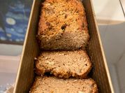Una foto de queque de avena con nuez