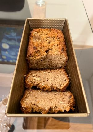 Una foto de Queque de Manzana, Avena Nuez🍎 Saludable