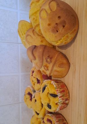 Φωτογραφία της συνταγής Muffins πορτοκάλι για μωράκια