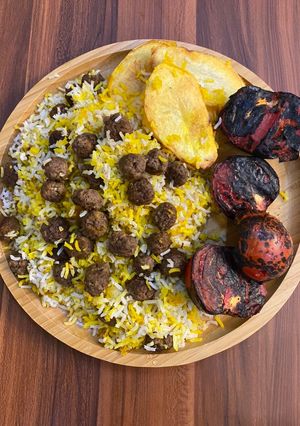 عکسی از دستور سماق پلو