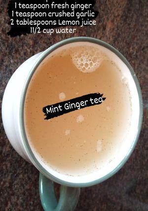 A picture of Mint Ginger tea.
