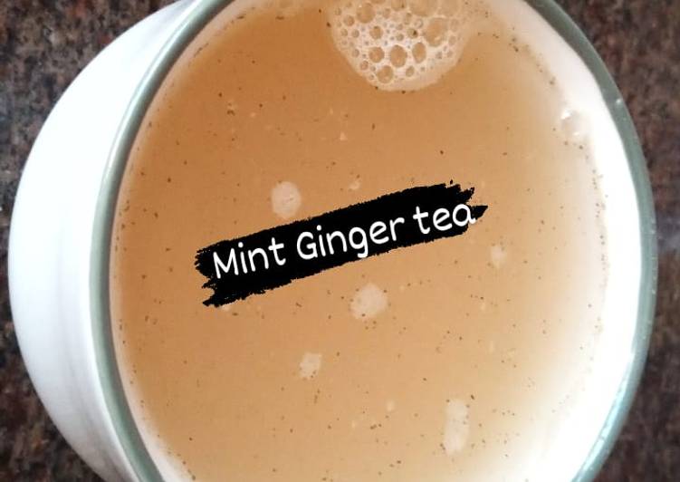 Mint Ginger tea