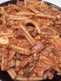 Una foto de Pasta Casarecce n’casciata