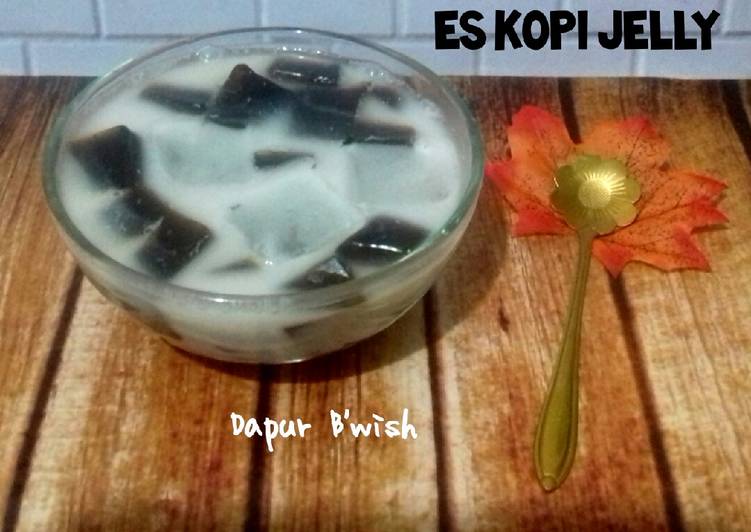 Langkah Mudah untuk Menyiapkan Es Kopi Jelly, Menggugah Selera