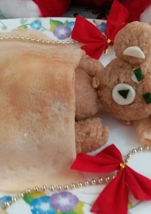 टेडी व्रैप (Teddy wrap recipe in hindi) रेसिपी मुख्य फोटो