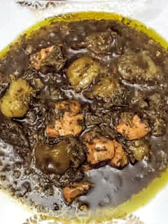 عکسی از دستور خورشت گوجه سبز
