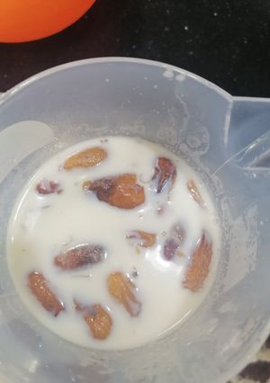 صورة لوصفة مشروب البلح باللبن