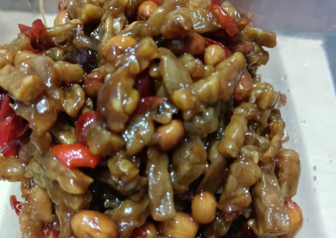 Cara Membuat Resep Kering Tempe dan Kacang Tanah