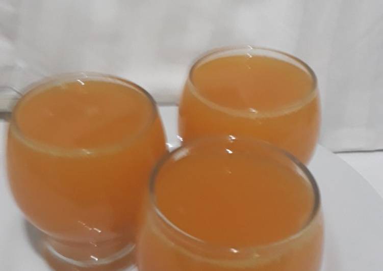 Bagaimana Menyiapkan Jus jeruk murni Anti Gagal