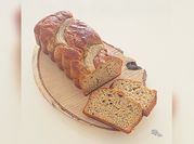 Une photo de gâteau banane