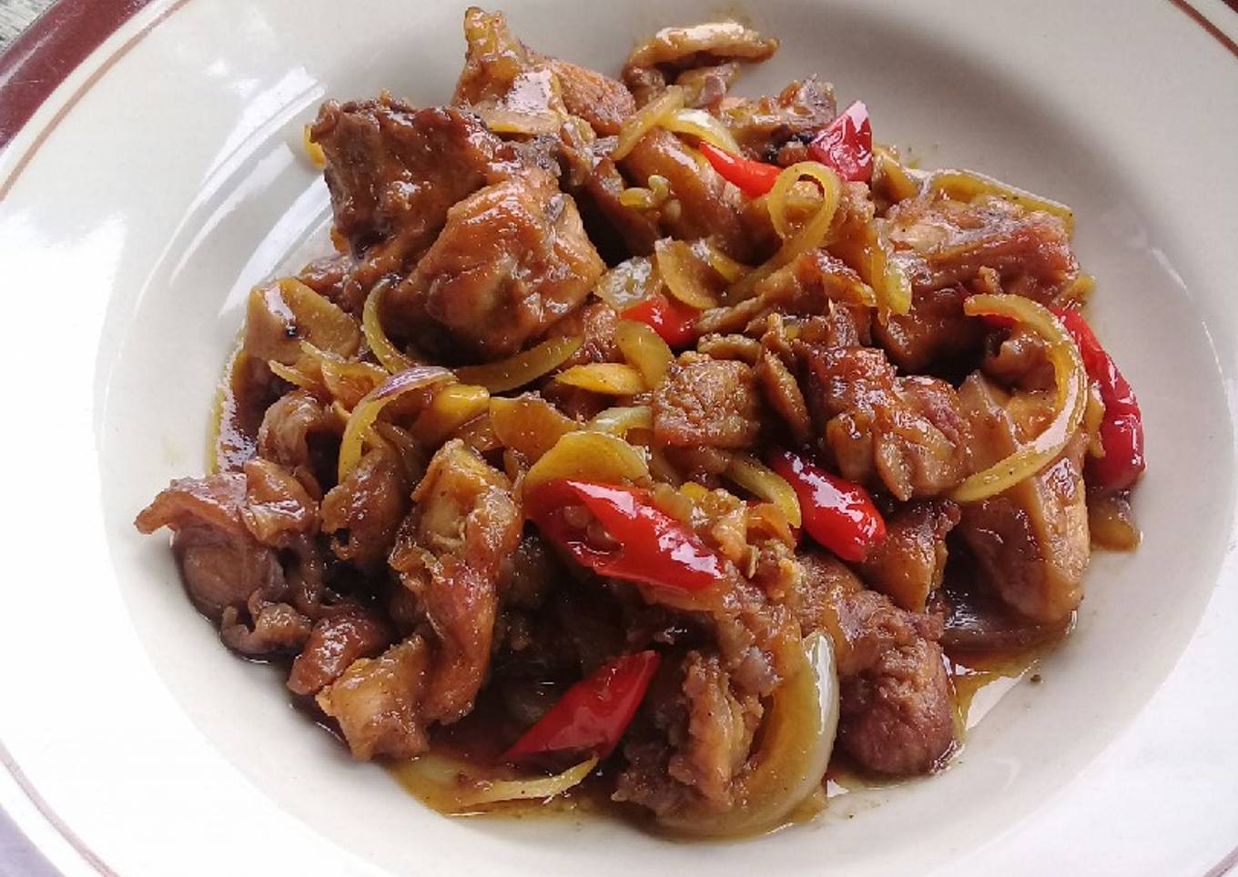 Krengsengan Ayam